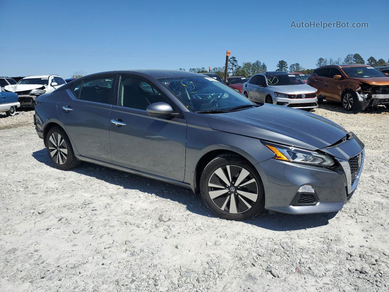 2021 Nissan Altima Sv Gray vin: 1N4BL4DV9MN358001