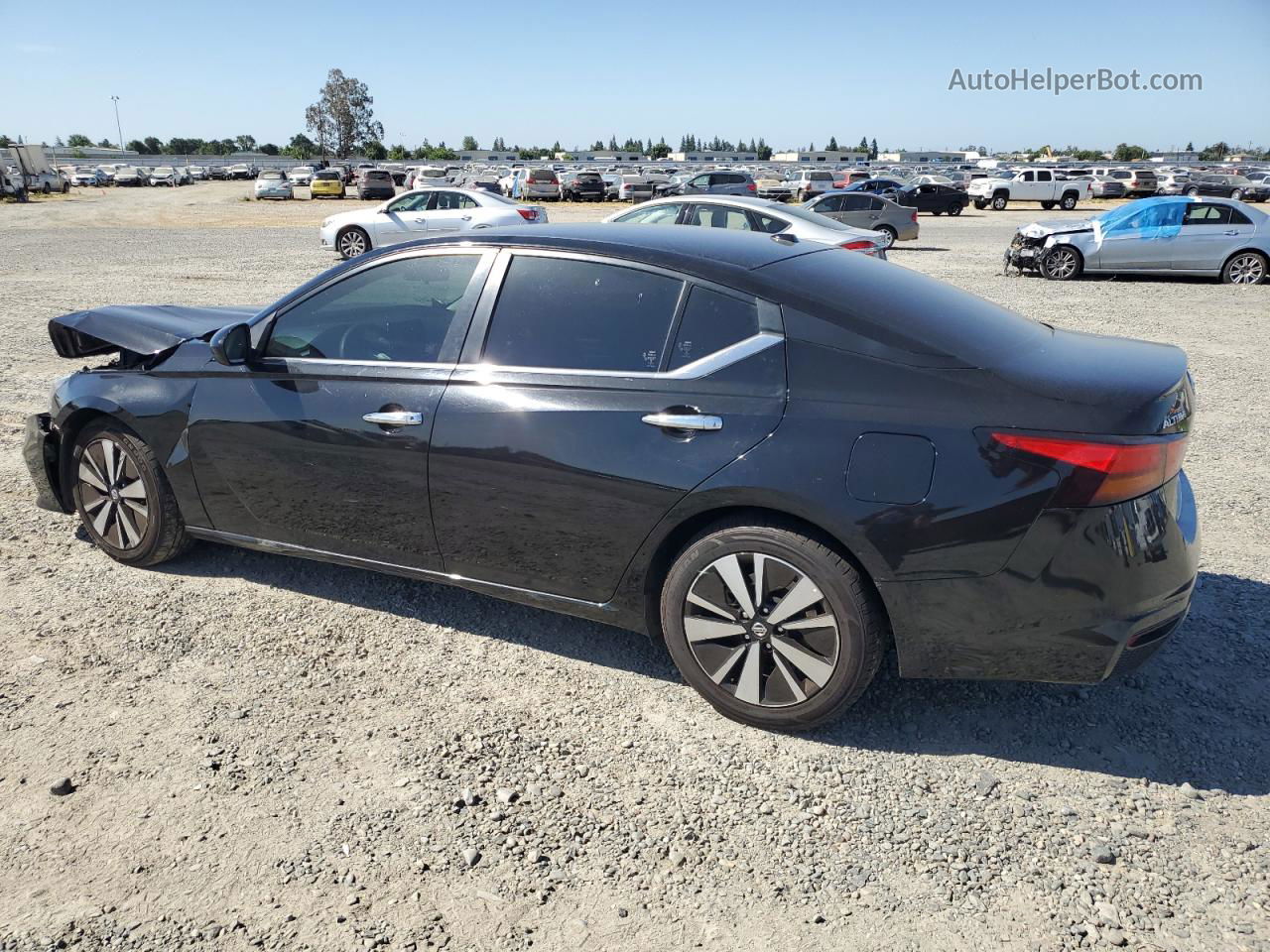 2021 Nissan Altima Sv Черный vin: 1N4BL4DVXMN336556