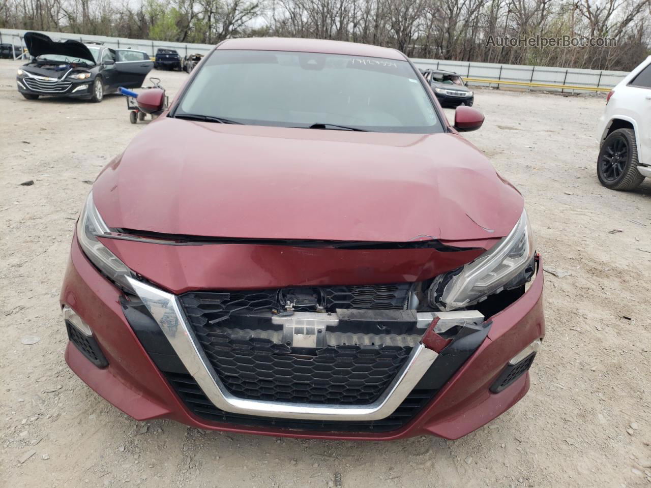 2021 Nissan Altima Sv Red vin: 1N4BL4DVXMN357827