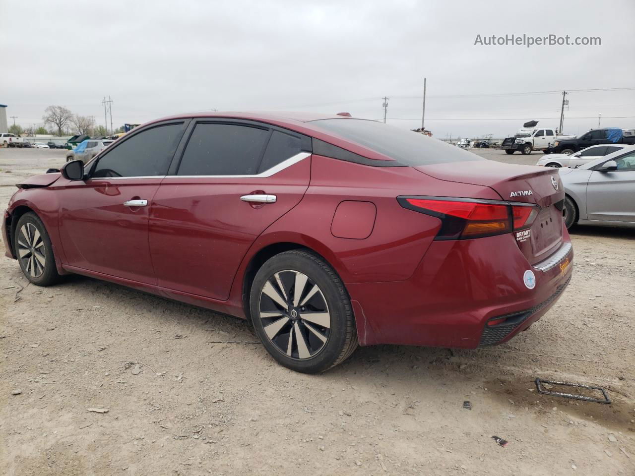 2021 Nissan Altima Sv Red vin: 1N4BL4DVXMN357827