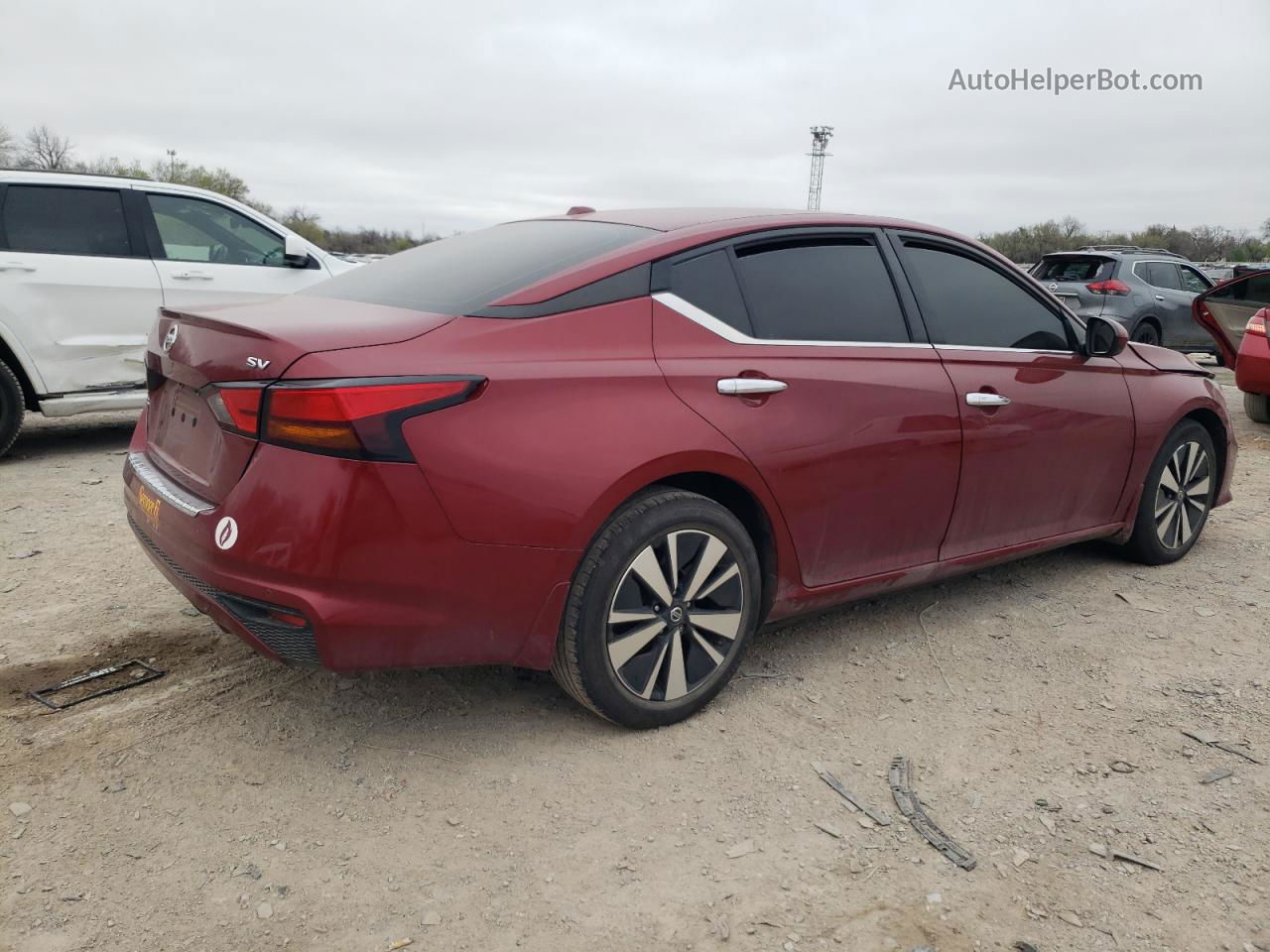 2021 Nissan Altima Sv Red vin: 1N4BL4DVXMN357827