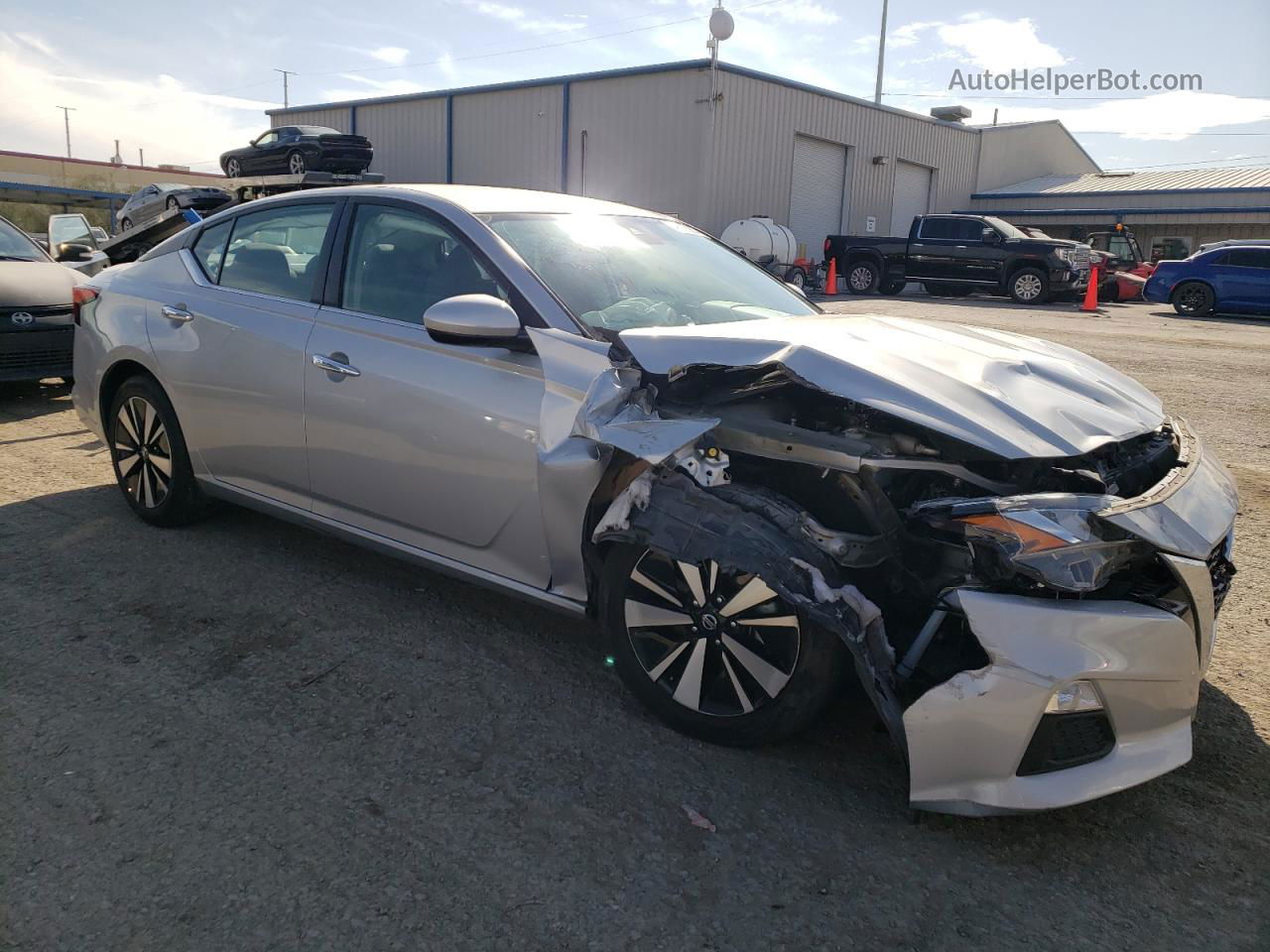 2021 Nissan Altima Sv Silver vin: 1N4BL4DVXMN362414