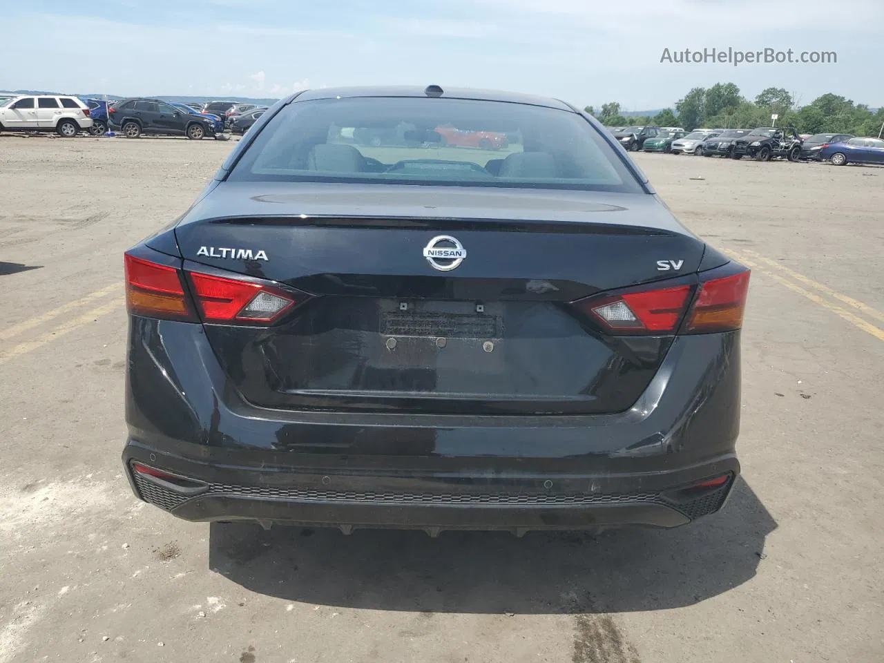 2021 Nissan Altima Sv Black vin: 1N4BL4DVXMN362803