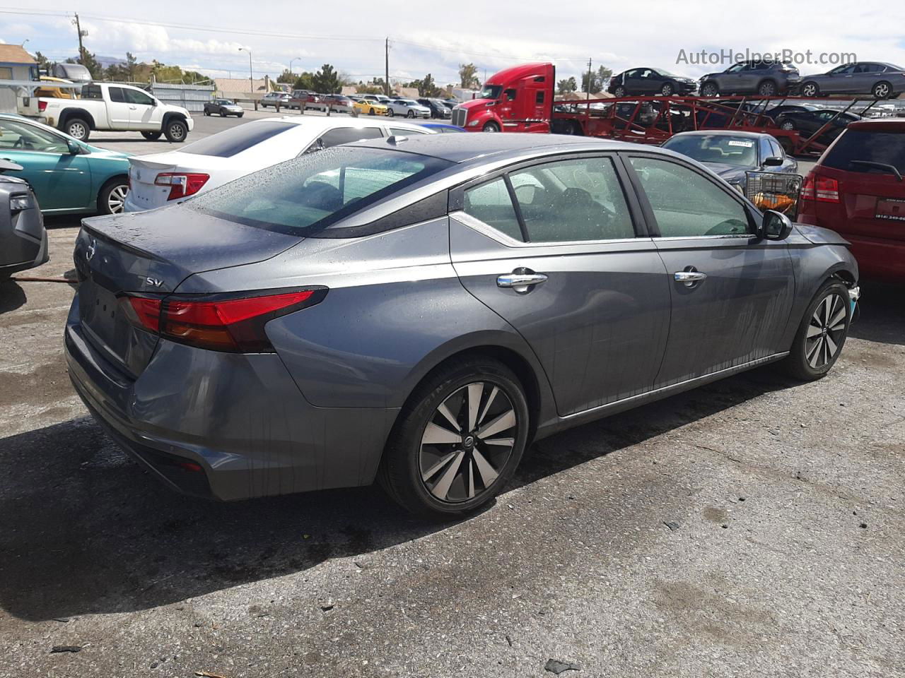 2021 Nissan Altima Sv Gray vin: 1N4BL4DVXMN364051