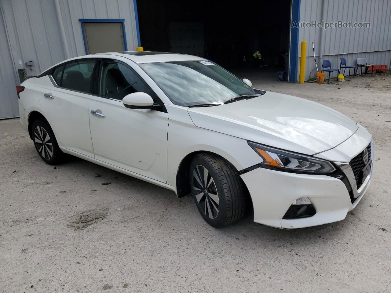 2019 Nissan Altima Sv White vin: 1N4BL4DW0KC175426