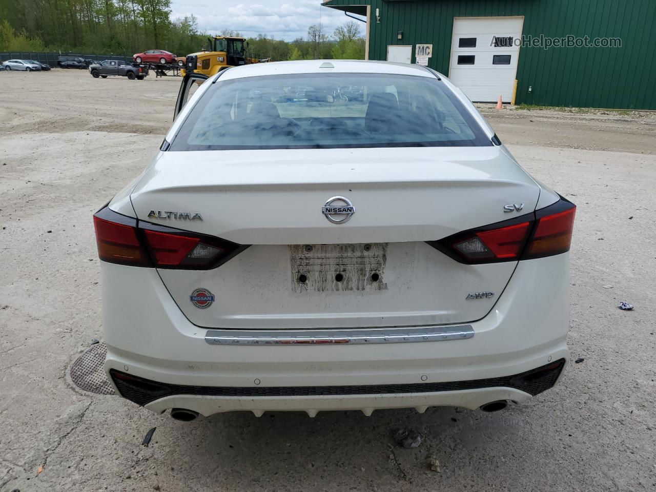 2019 Nissan Altima Sv White vin: 1N4BL4DW0KC175426