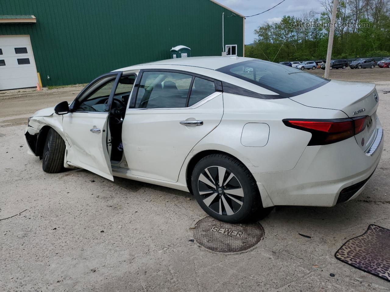 2019 Nissan Altima Sv White vin: 1N4BL4DW0KC175426