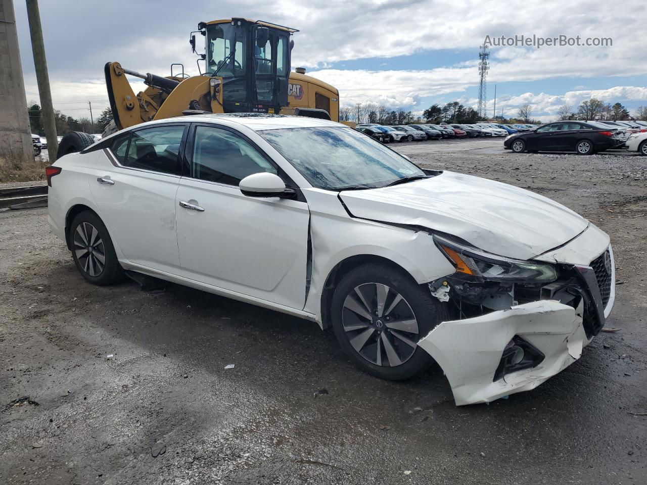 2019 Nissan Altima Sv White vin: 1N4BL4DW1KN303922