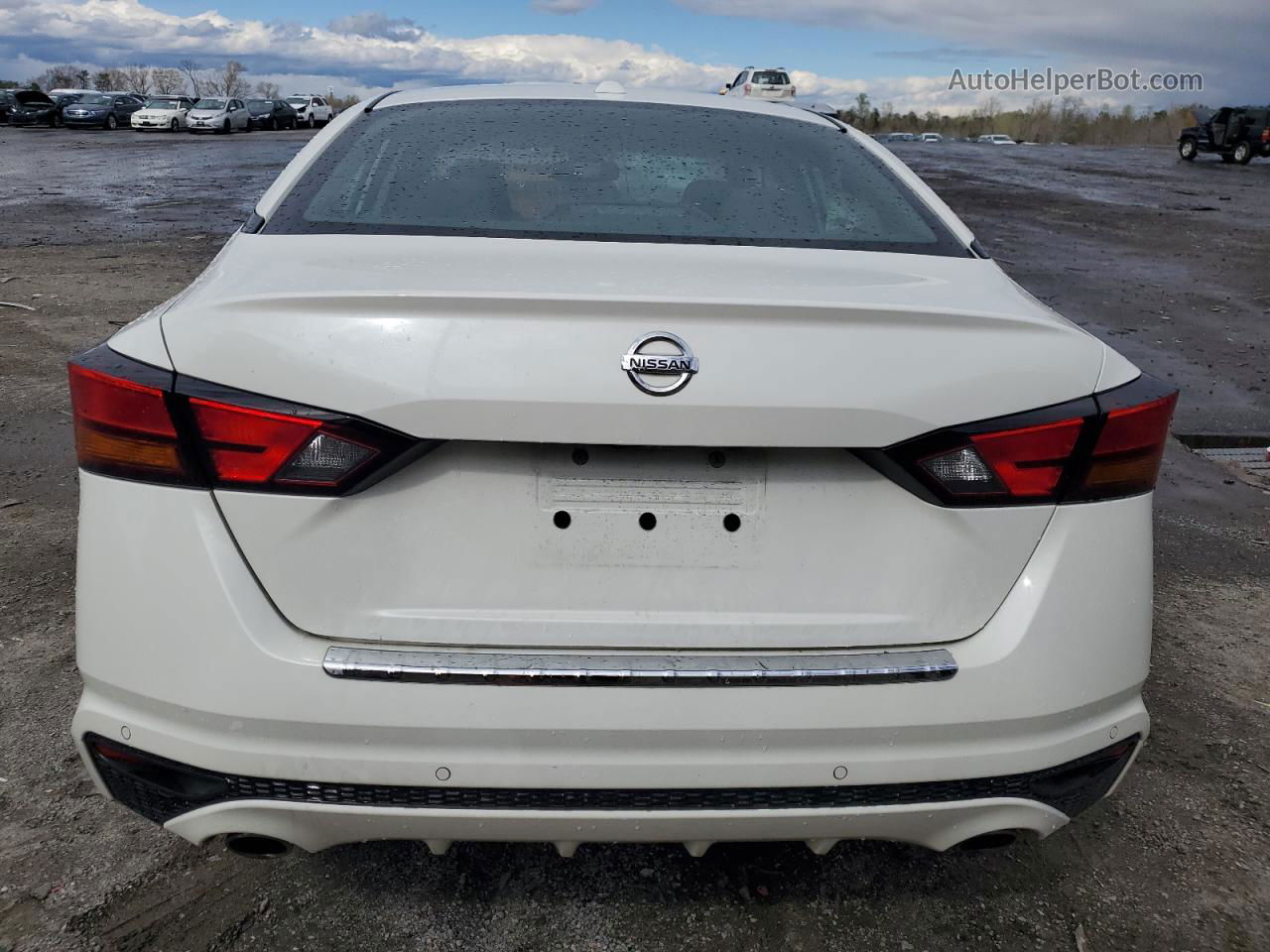 2019 Nissan Altima Sv Белый vin: 1N4BL4DW1KN303922