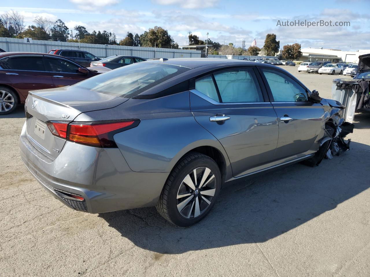 2021 Nissan Altima Sv Gray vin: 1N4BL4DW1MN307214