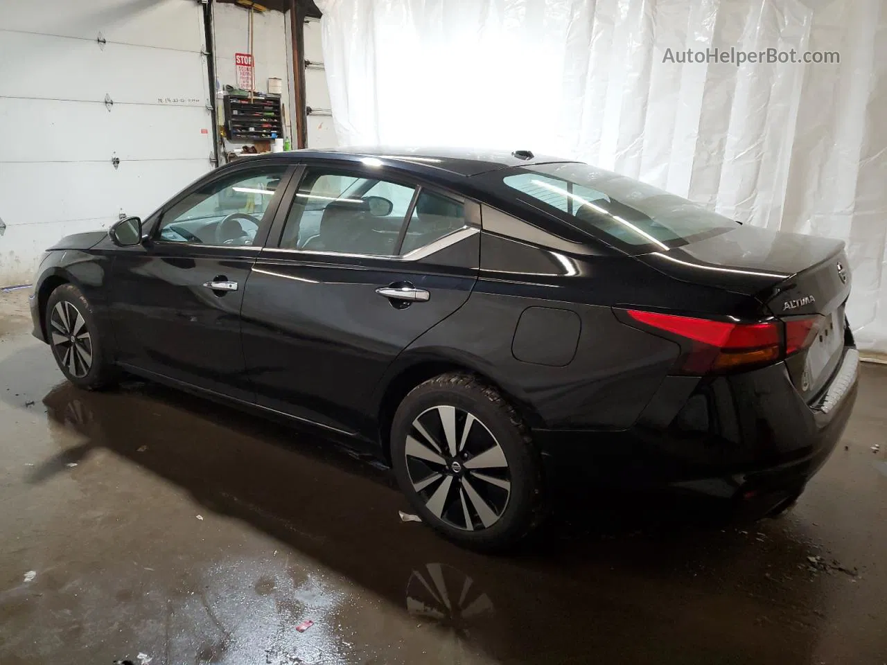 2021 Nissan Altima Sv Black vin: 1N4BL4DW1MN374007