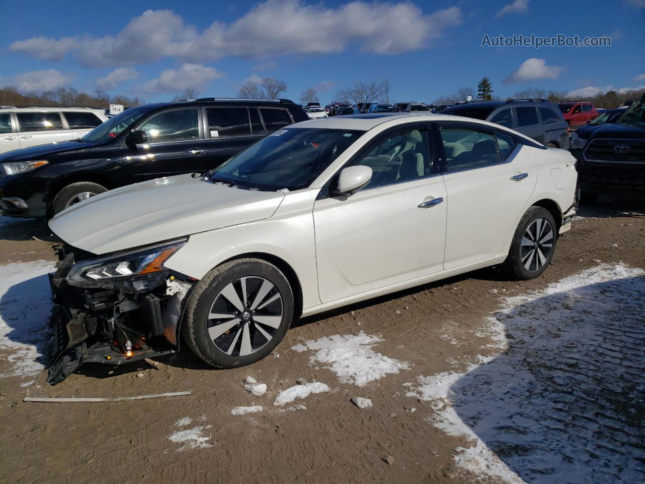 2020 Nissan Altima Sv White vin: 1N4BL4DW3LC222174