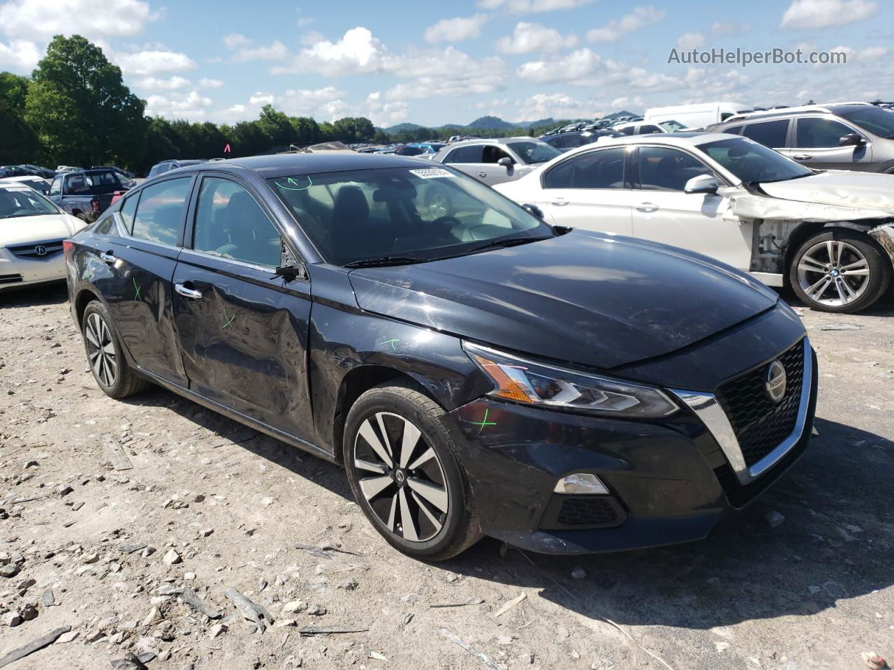 2021 Nissan Altima Sv Blue vin: 1N4BL4DW9MN307414