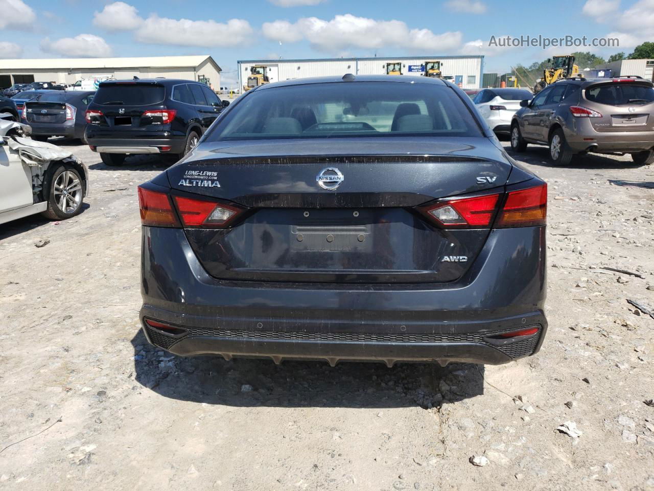 2021 Nissan Altima Sv Blue vin: 1N4BL4DW9MN307414