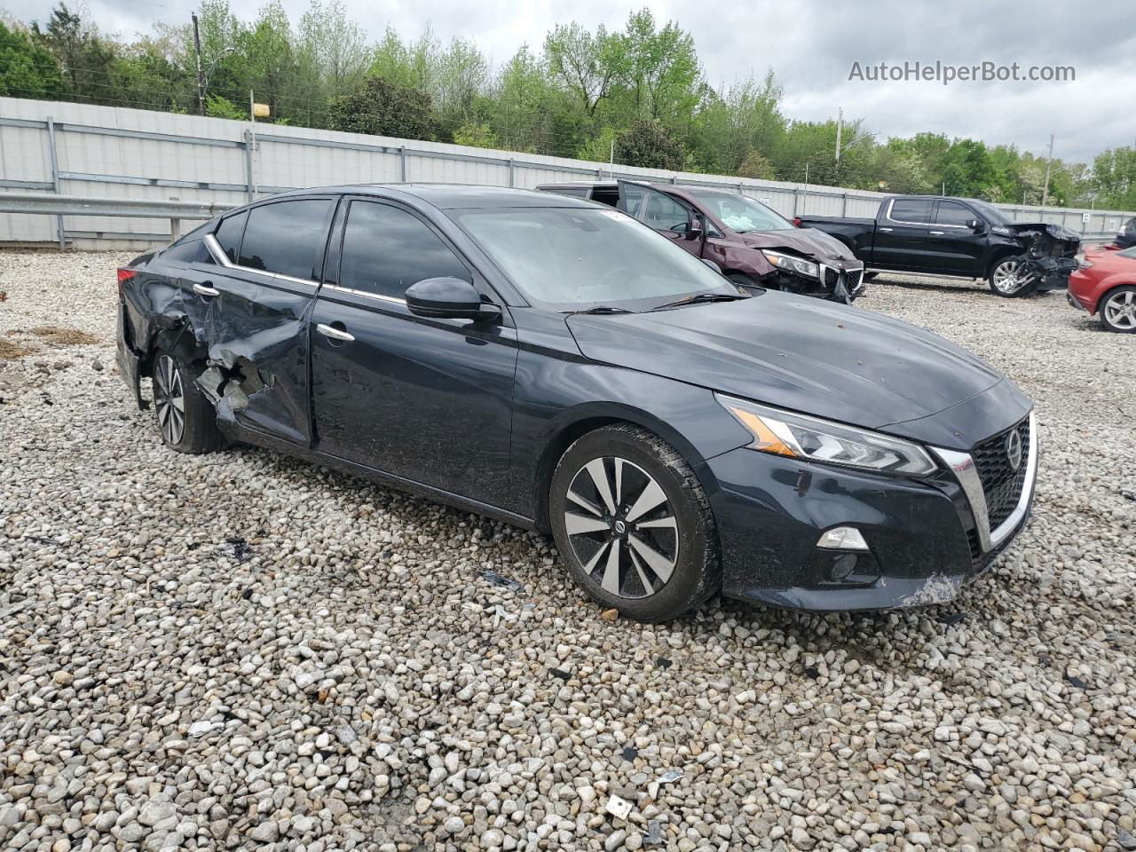 2019 Nissan Altima Sl Black vin: 1N4BL4EV0KC250647