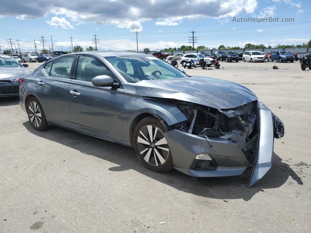 2020 Nissan Altima Sl Серый vin: 1N4BL4EV0LC134236