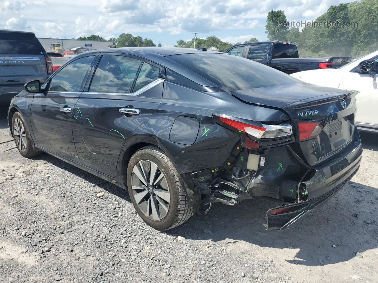 2020 Nissan Altima Sl Blue vin: 1N4BL4EV0LC146662