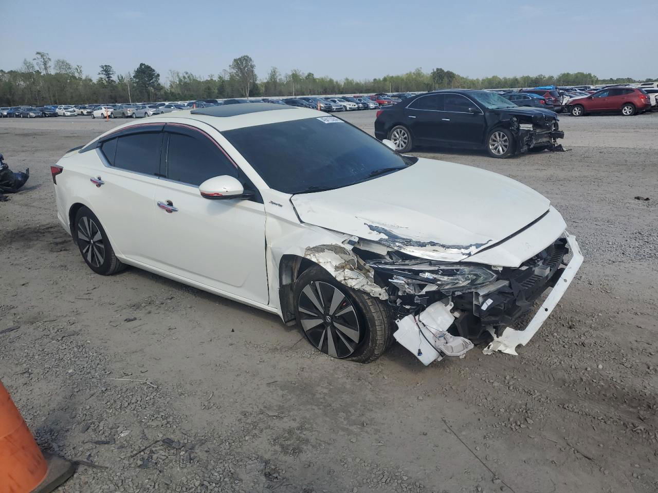 2021 Nissan Altima Sl White vin: 1N4BL4EV0MN386414