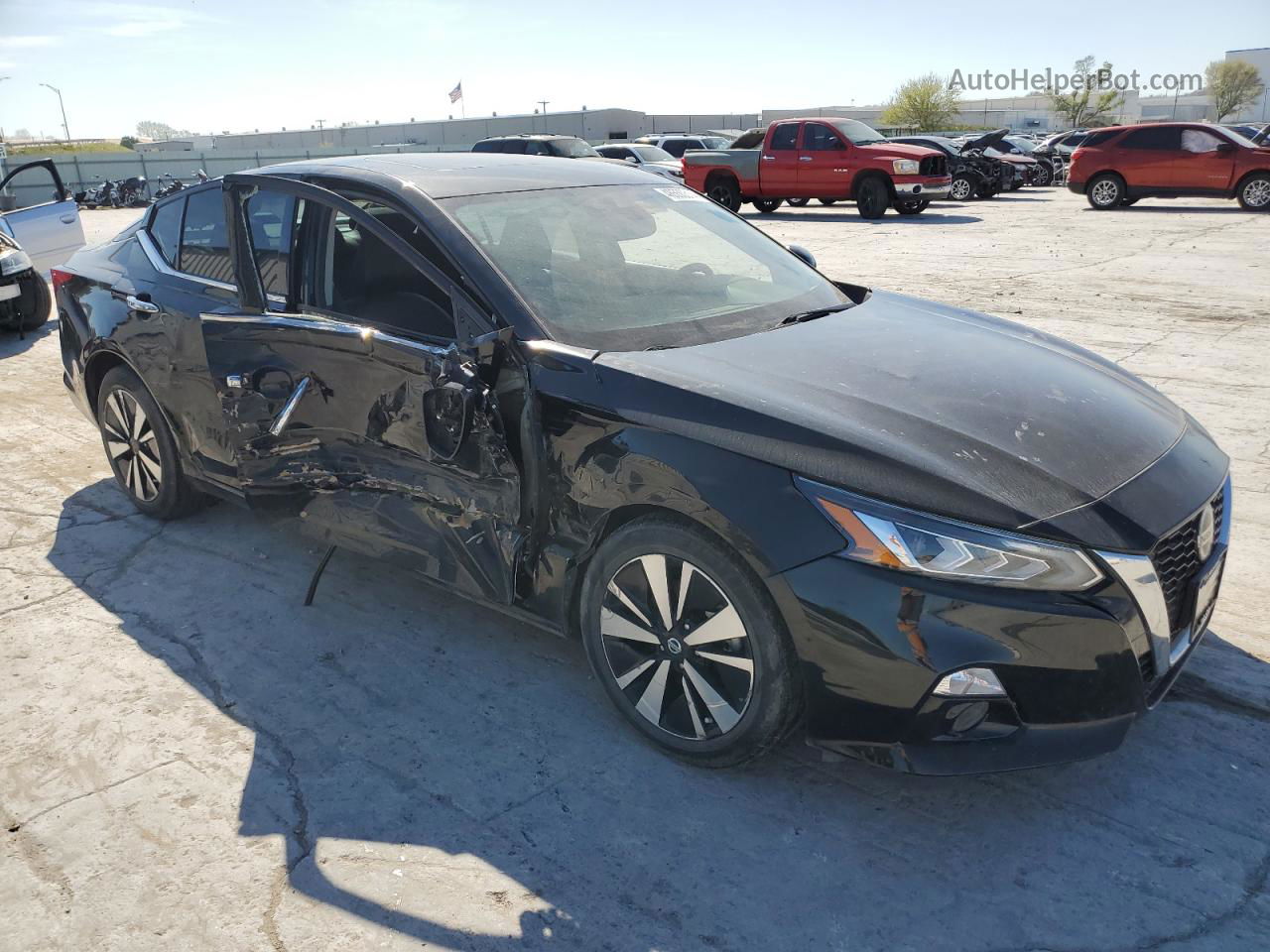 2019 Nissan Altima Sl Черный vin: 1N4BL4EV1KC184206