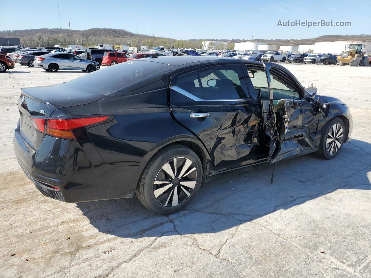 2019 Nissan Altima Sl Black vin: 1N4BL4EV1KC184206