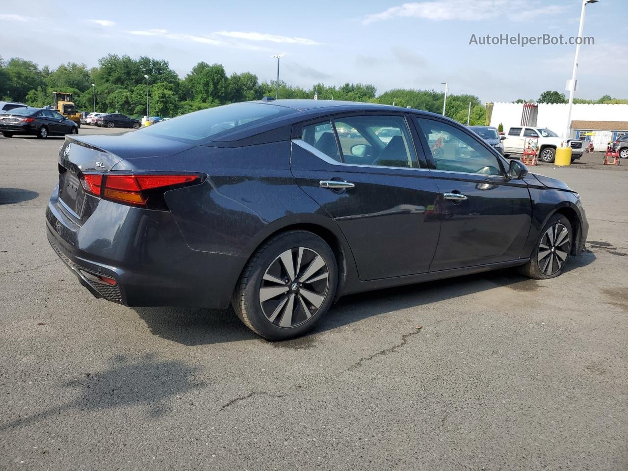 2019 Nissan Altima Sl Blue vin: 1N4BL4EV1KC251421