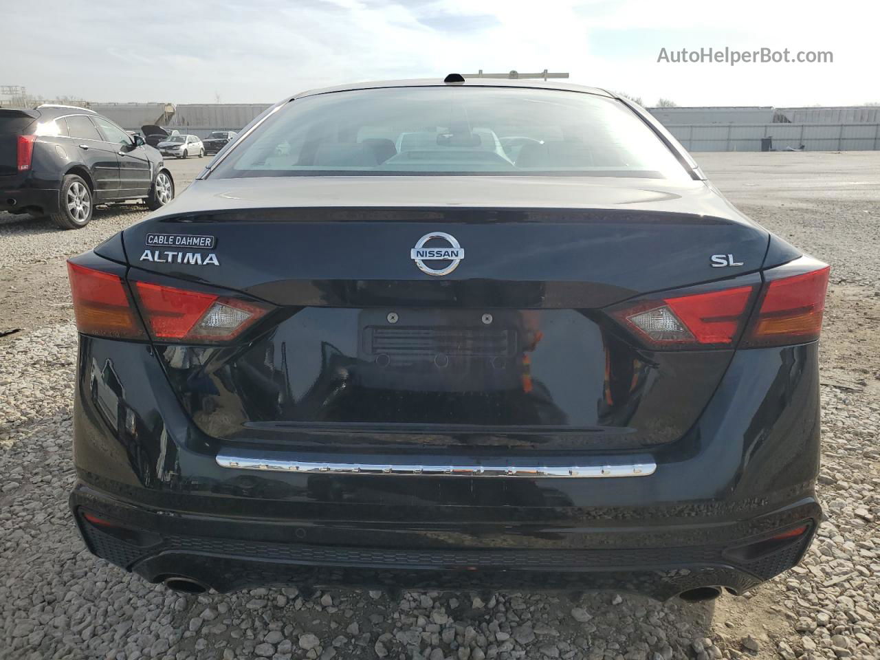 2020 Nissan Altima Sl Black vin: 1N4BL4EV2LN310580