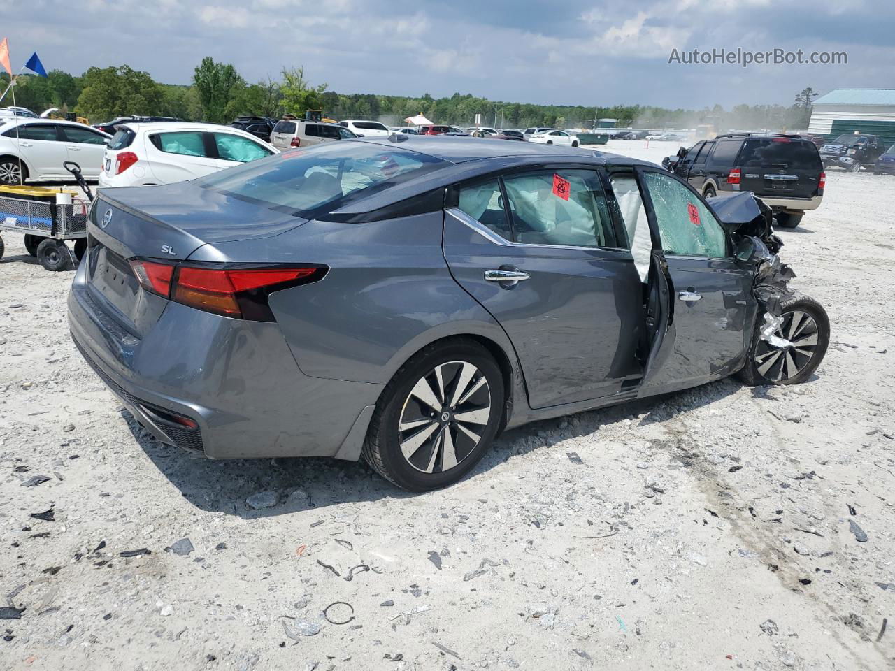 2019 Nissan Altima Sl Silver vin: 1N4BL4EV3KC127148