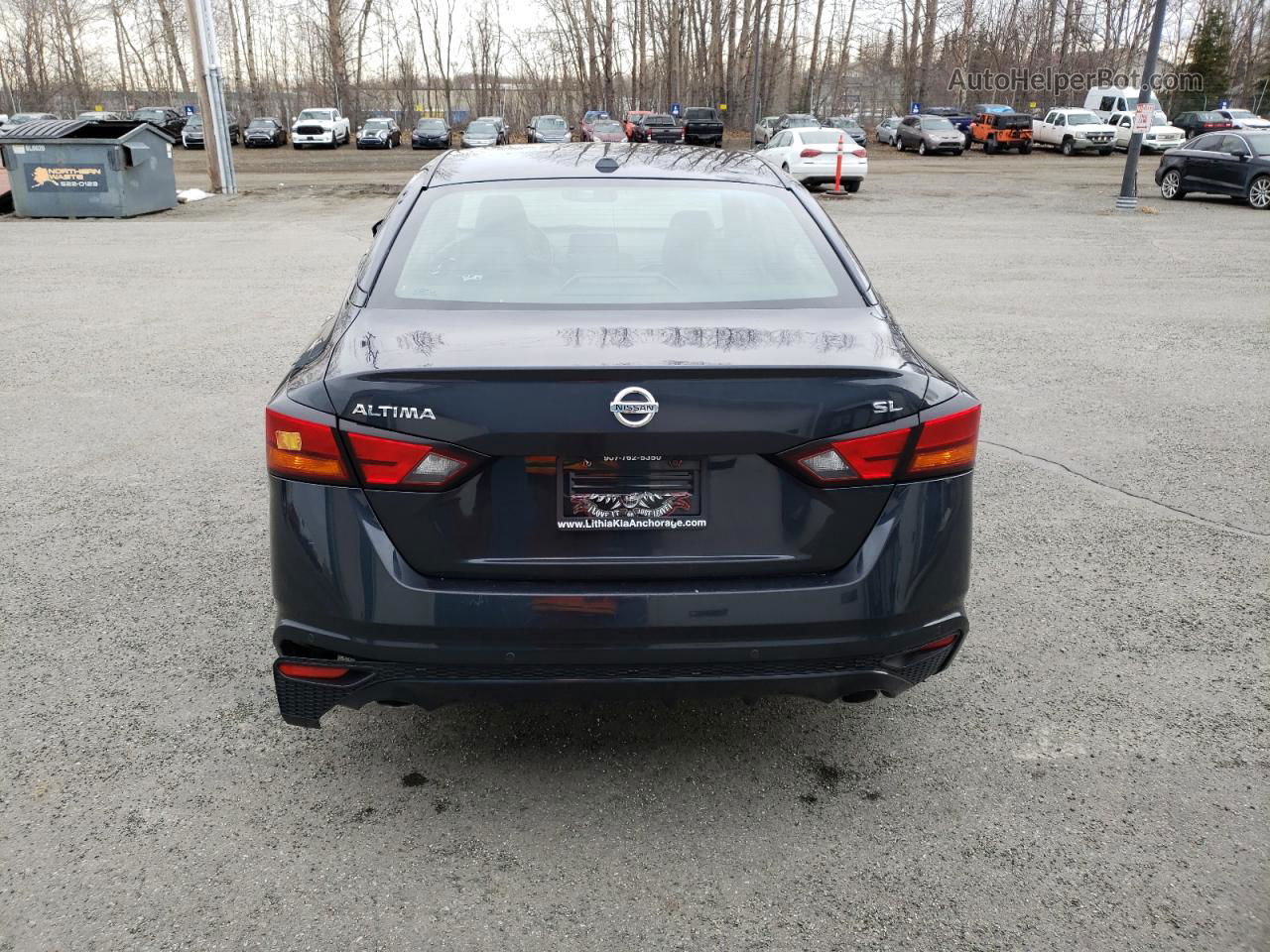 2019 Nissan Altima Sl Gray vin: 1N4BL4EV3KC171845