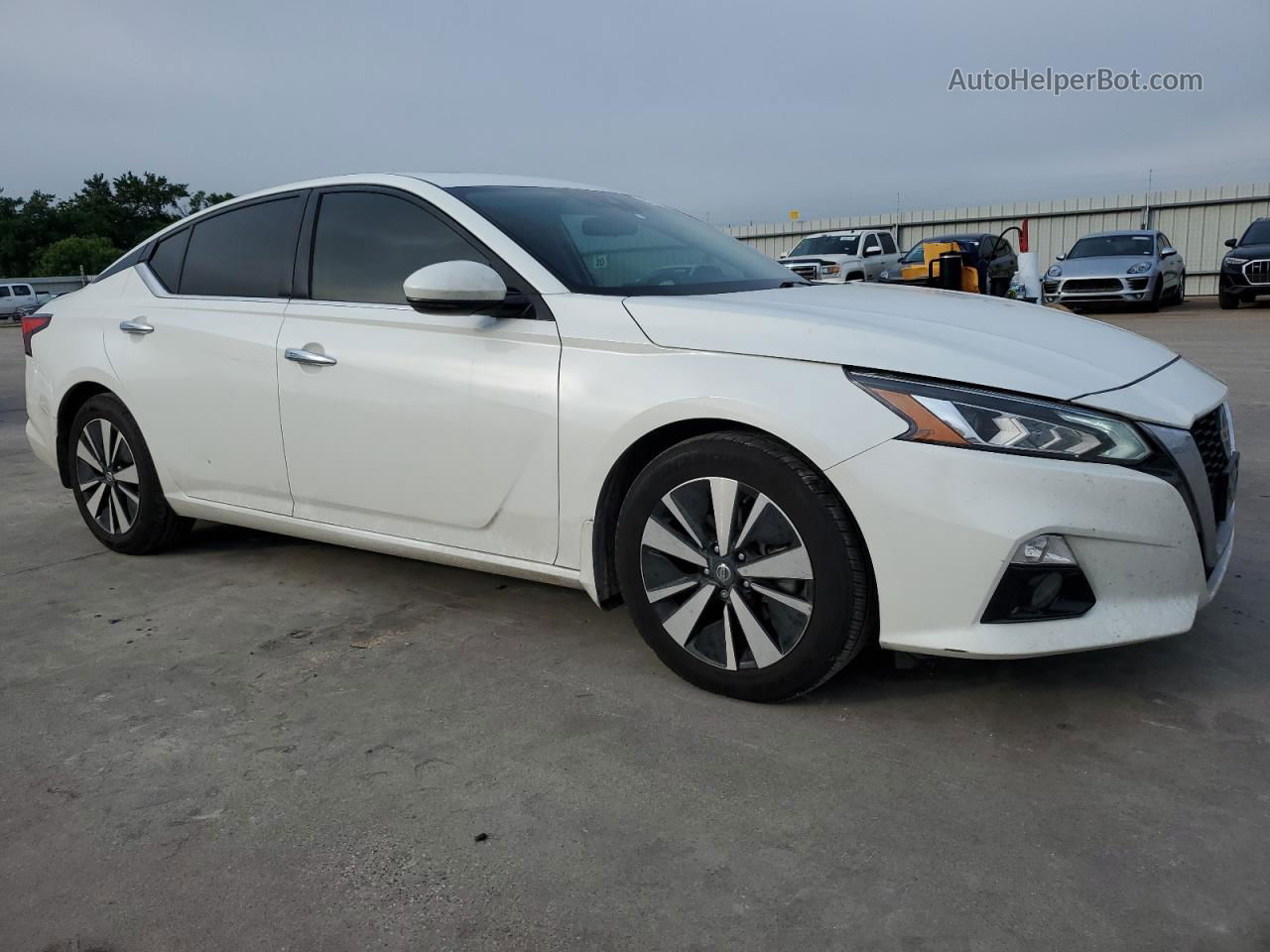 2021 Nissan Altima Sl White vin: 1N4BL4EV3MN347297