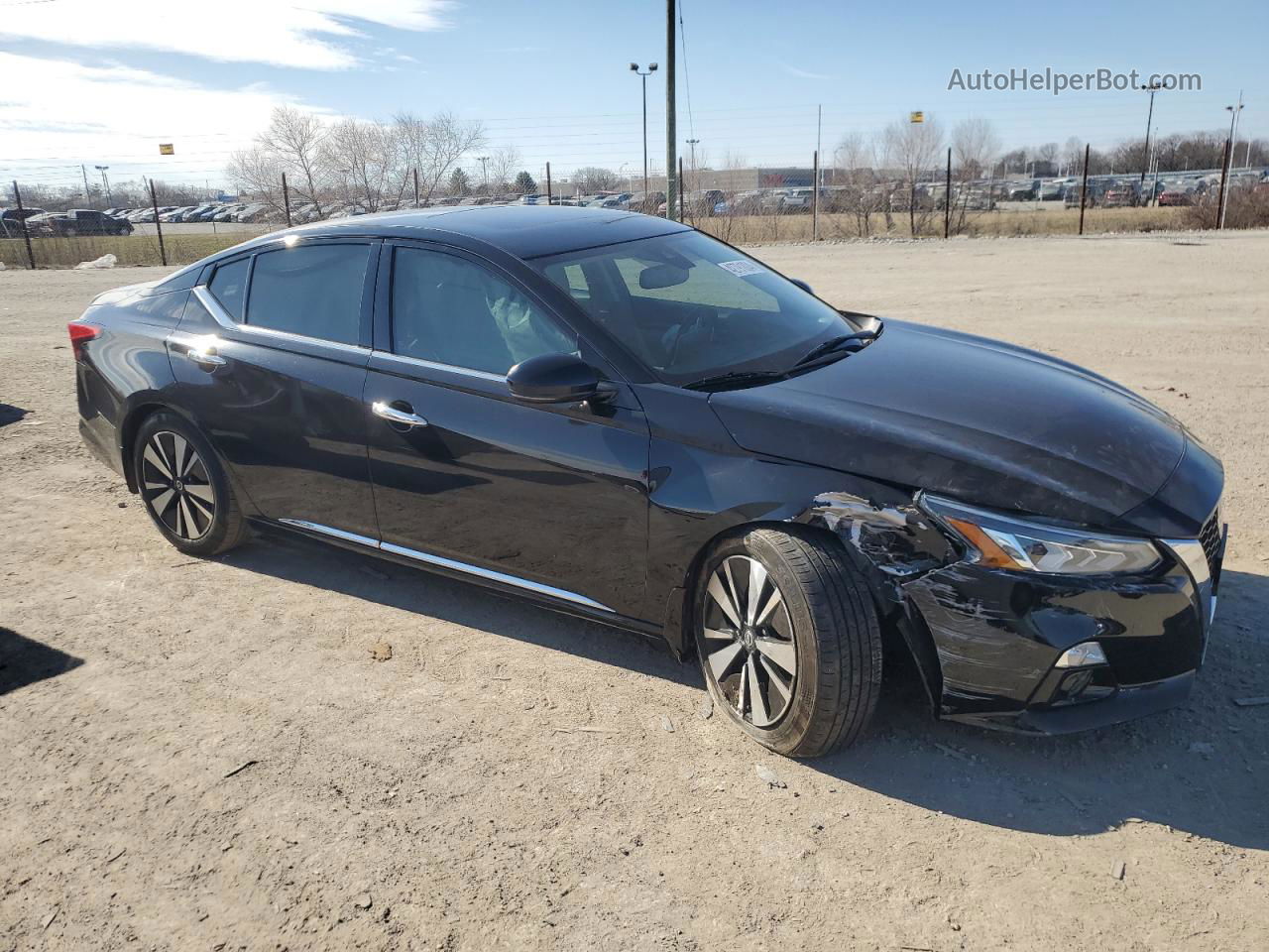 2019 Nissan Altima Sl Черный vin: 1N4BL4EV4KC107068