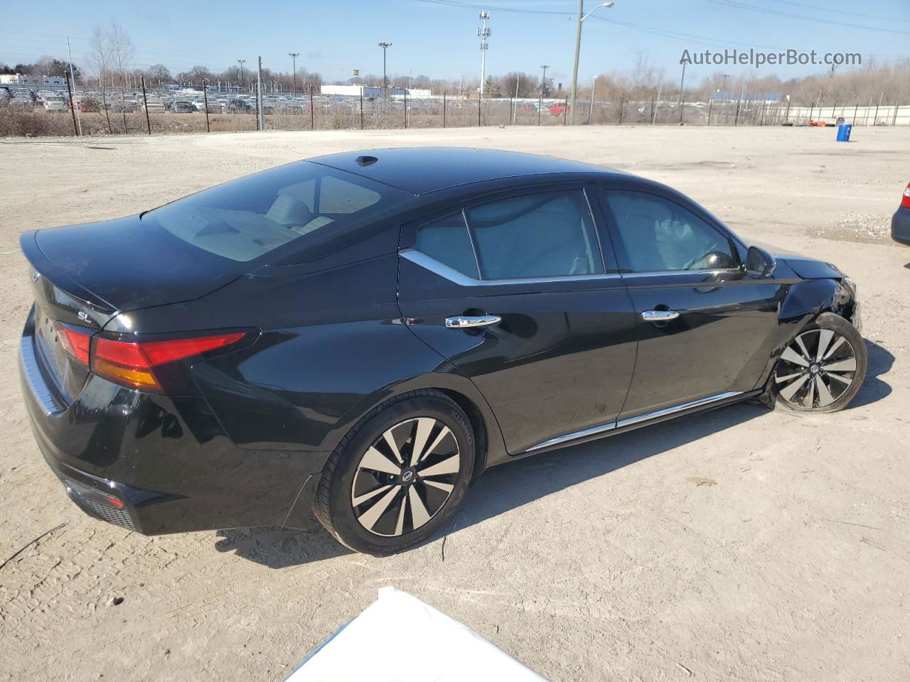 2019 Nissan Altima Sl Черный vin: 1N4BL4EV4KC107068