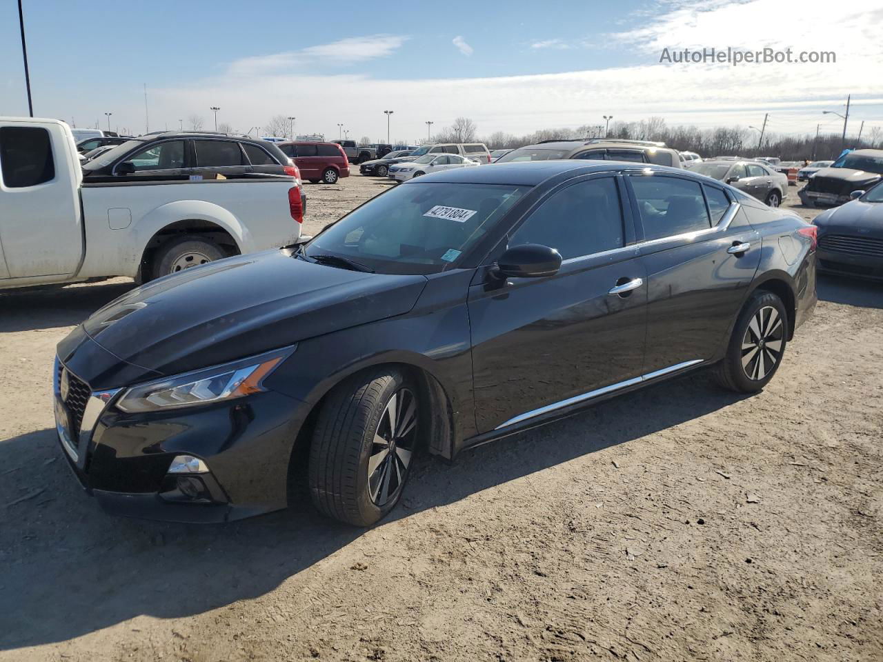 2019 Nissan Altima Sl Черный vin: 1N4BL4EV4KC107068