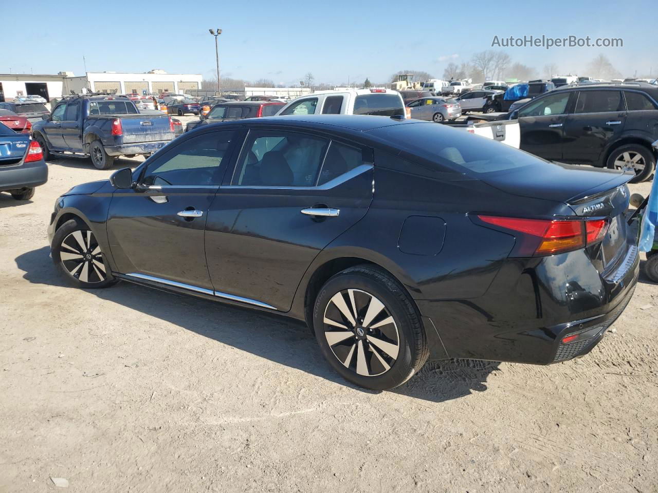 2019 Nissan Altima Sl Черный vin: 1N4BL4EV4KC107068