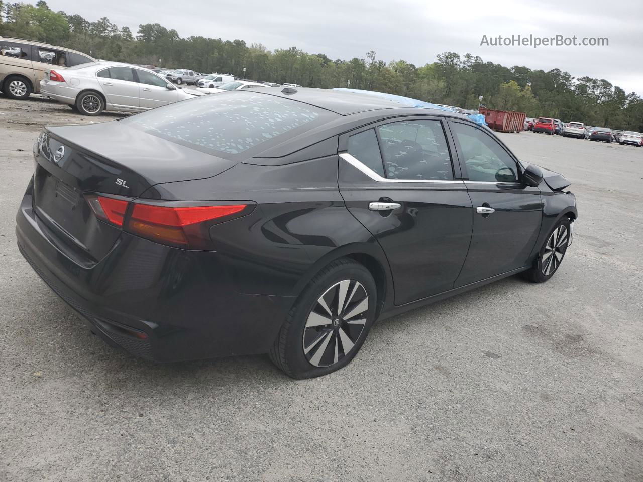 2019 Nissan Altima Sl Черный vin: 1N4BL4EV4KC225668