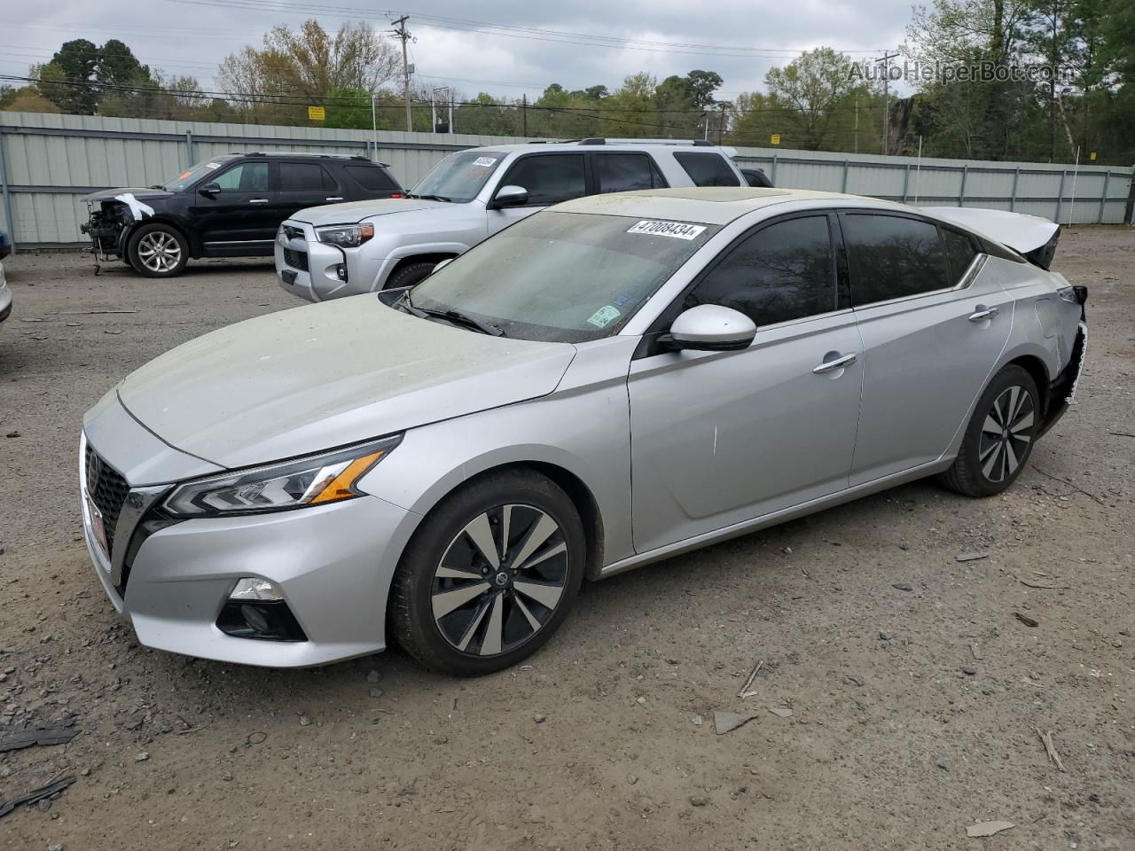 2020 Nissan Altima Sl Silver vin: 1N4BL4EV4LC153145