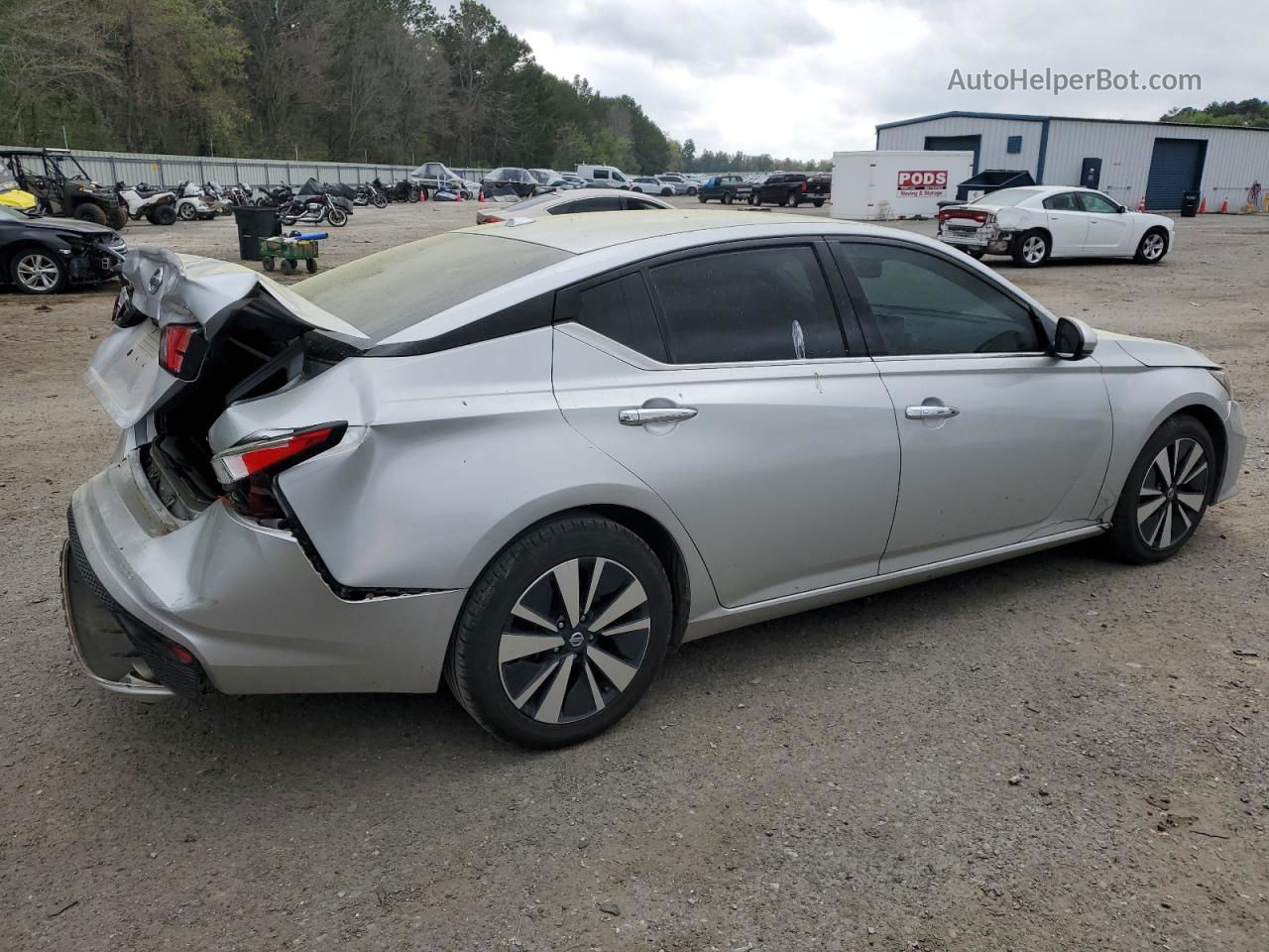 2020 Nissan Altima Sl Silver vin: 1N4BL4EV4LC153145