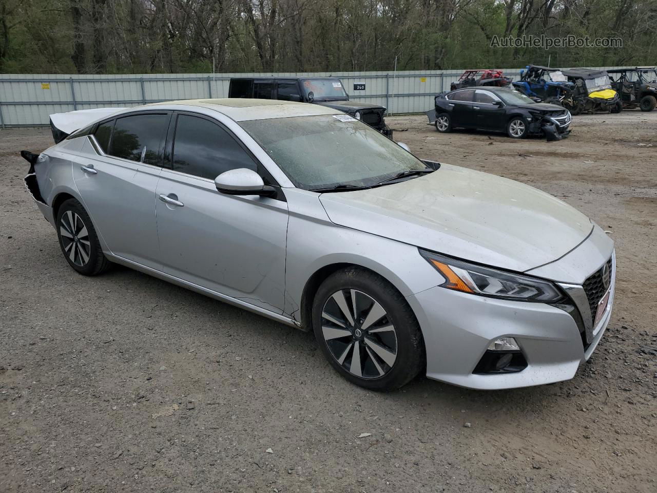 2020 Nissan Altima Sl Silver vin: 1N4BL4EV4LC153145