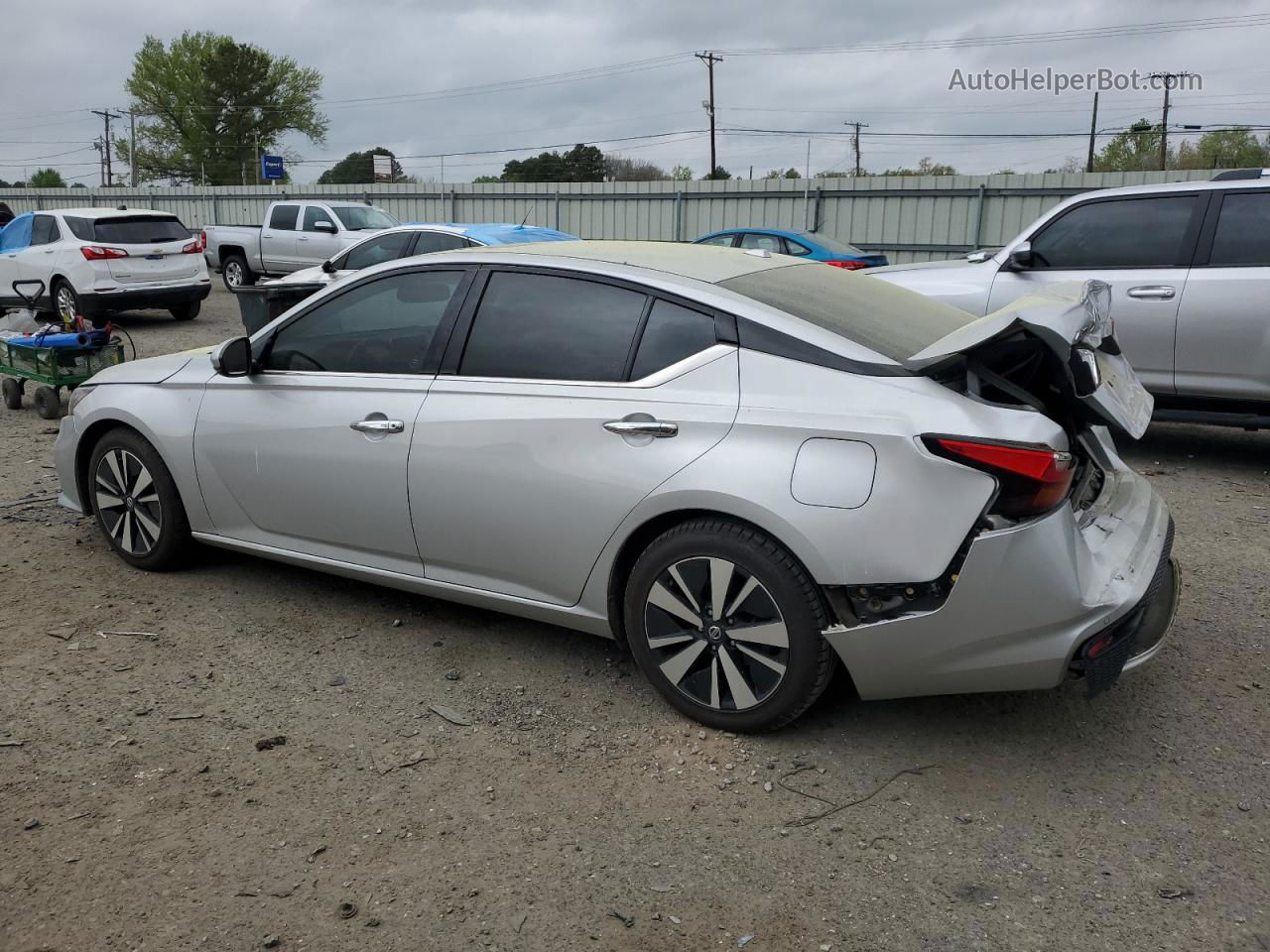 2020 Nissan Altima Sl Silver vin: 1N4BL4EV4LC153145