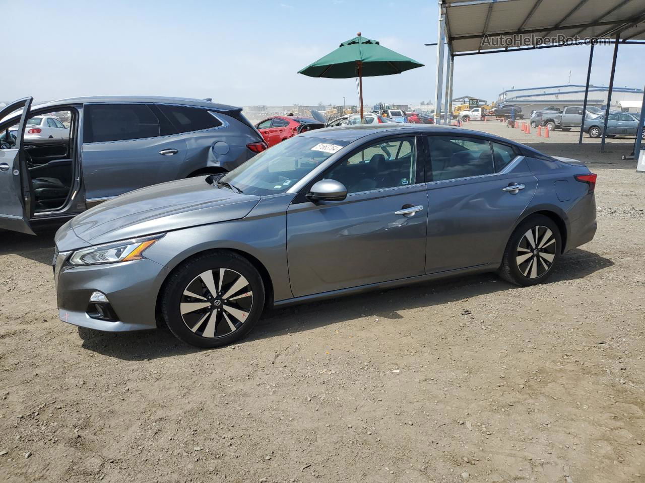 2019 Nissan Altima Sl Серый vin: 1N4BL4EV5KC224433