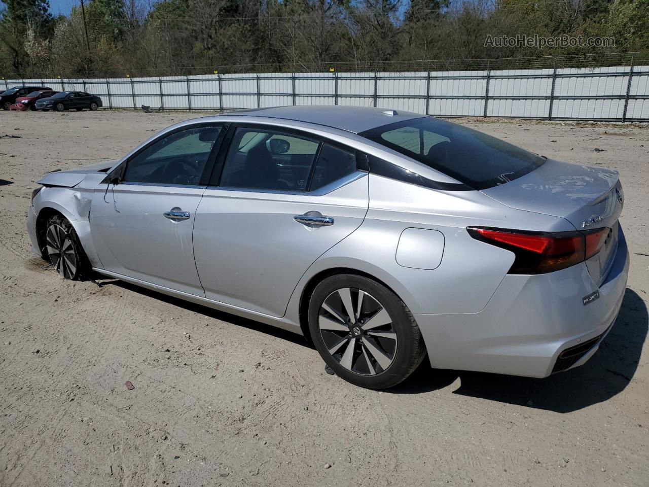 2019 Nissan Altima Sl Серебряный vin: 1N4BL4EV5KC256704