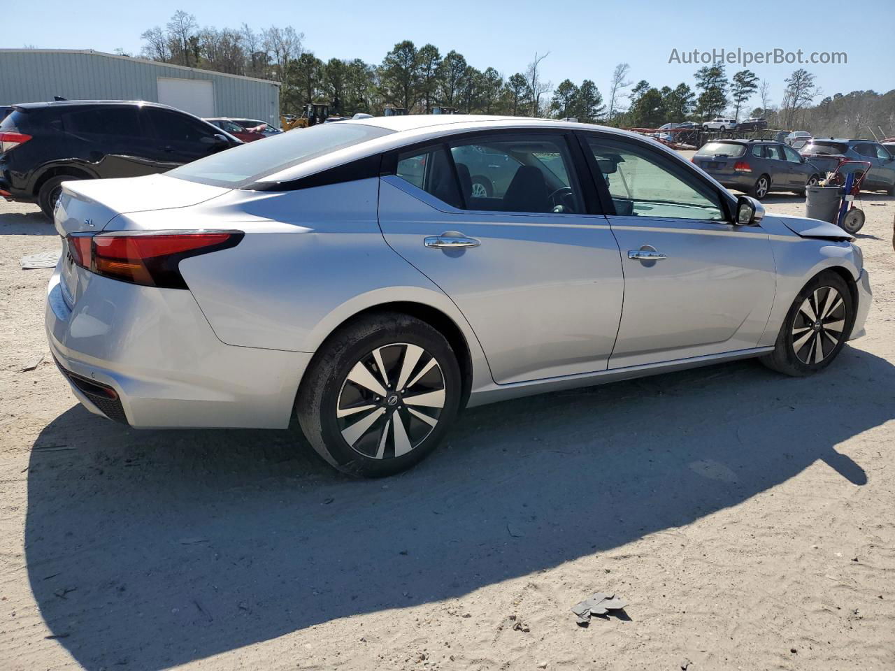 2019 Nissan Altima Sl Серебряный vin: 1N4BL4EV5KC256704