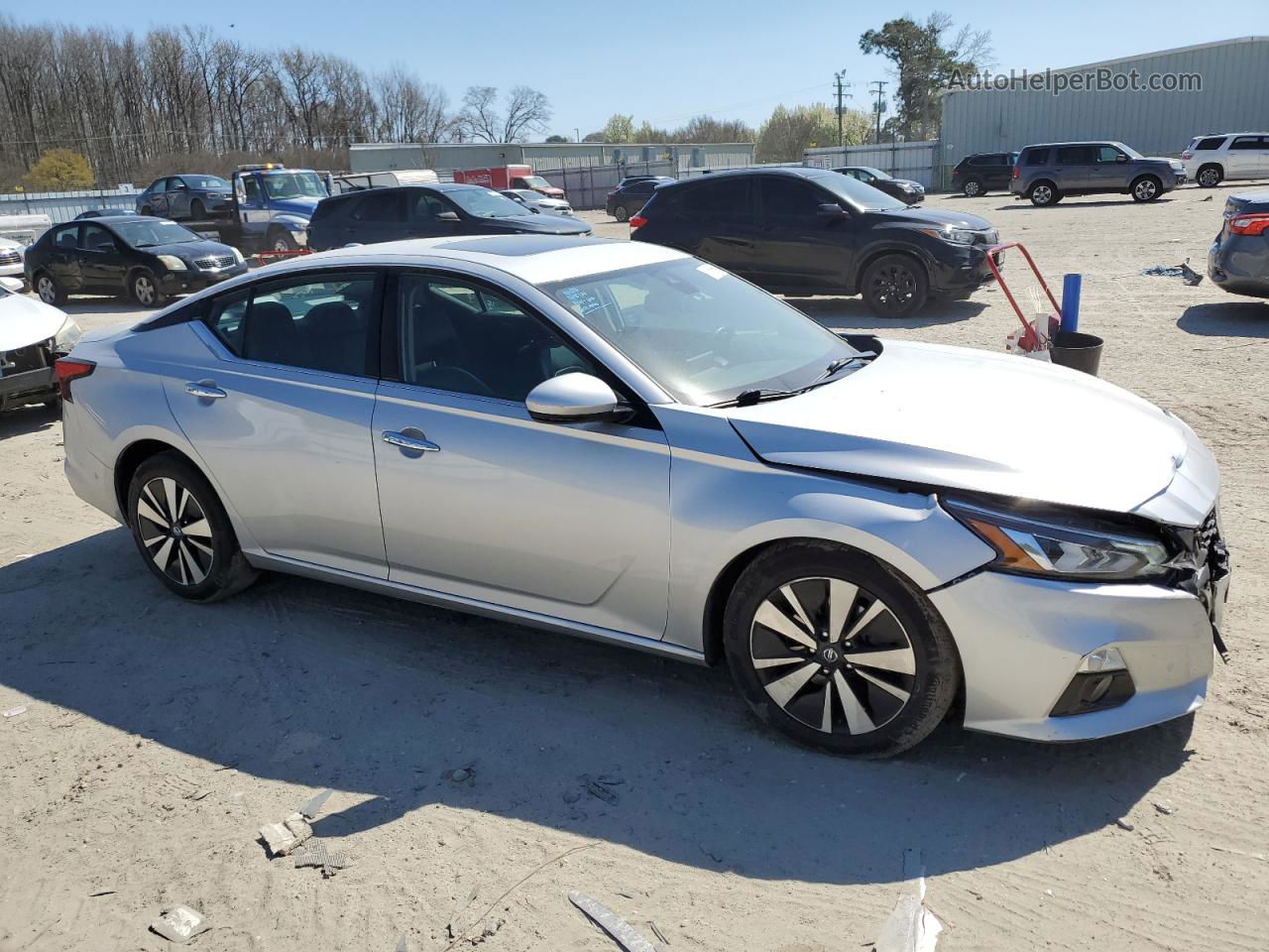 2019 Nissan Altima Sl Silver vin: 1N4BL4EV5KC256704