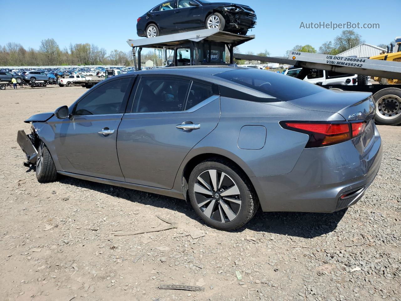 2020 Nissan Altima Sl Gray vin: 1N4BL4EV6LC162171