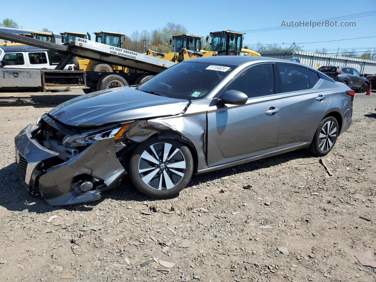 2020 Nissan Altima Sl Серый vin: 1N4BL4EV6LC162171