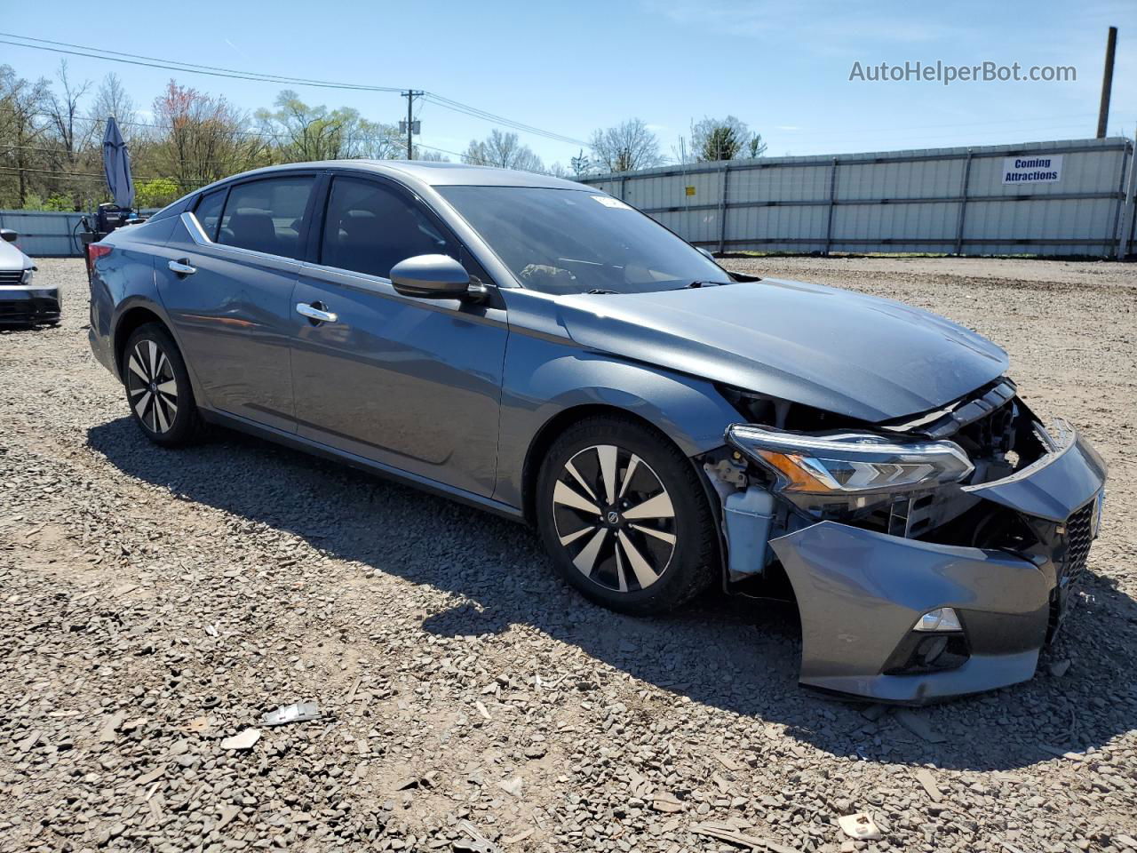 2020 Nissan Altima Sl Gray vin: 1N4BL4EV6LC162171