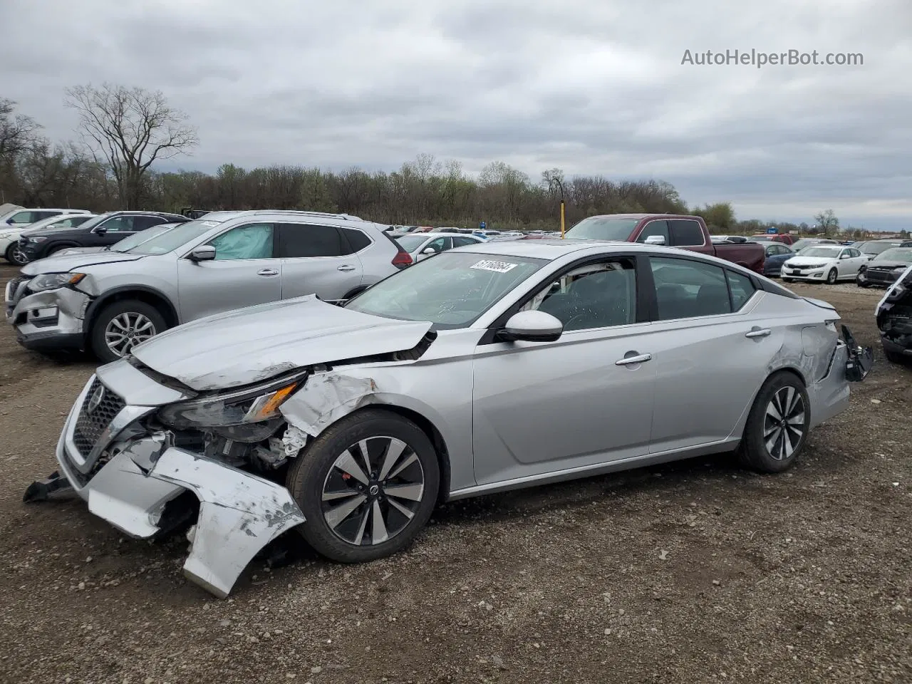 2019 Nissan Altima Sl Silver vin: 1N4BL4EV7KC217743