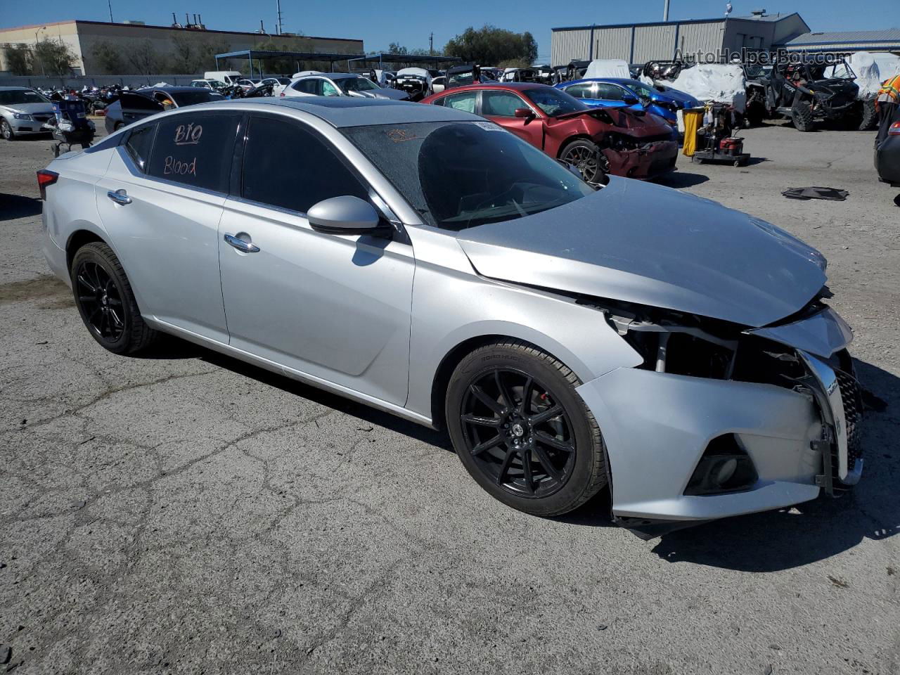 2019 Nissan Altima Sl Silver vin: 1N4BL4EV8KC189998