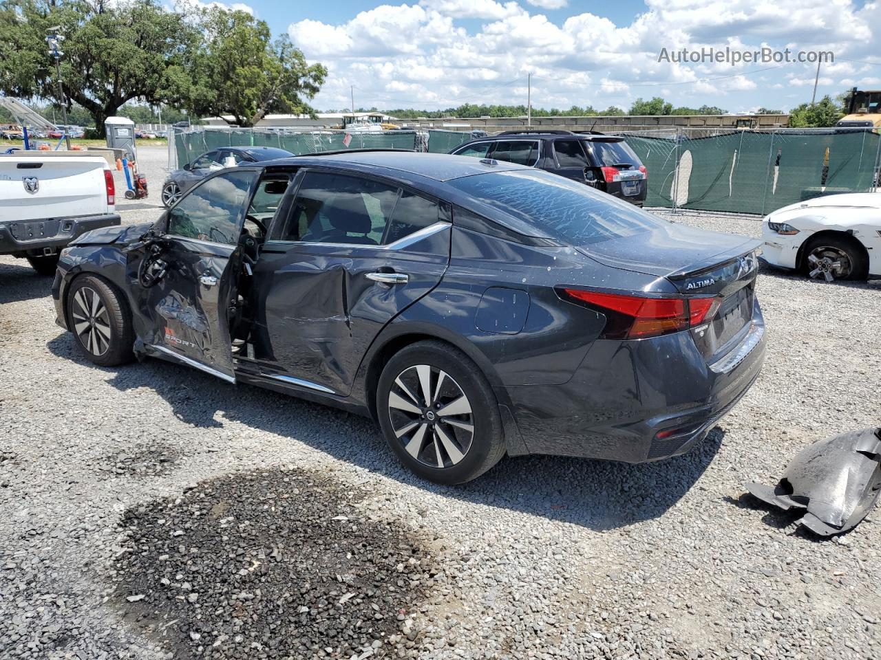 2019 Nissan Altima Sl Blue vin: 1N4BL4EV8KC218884