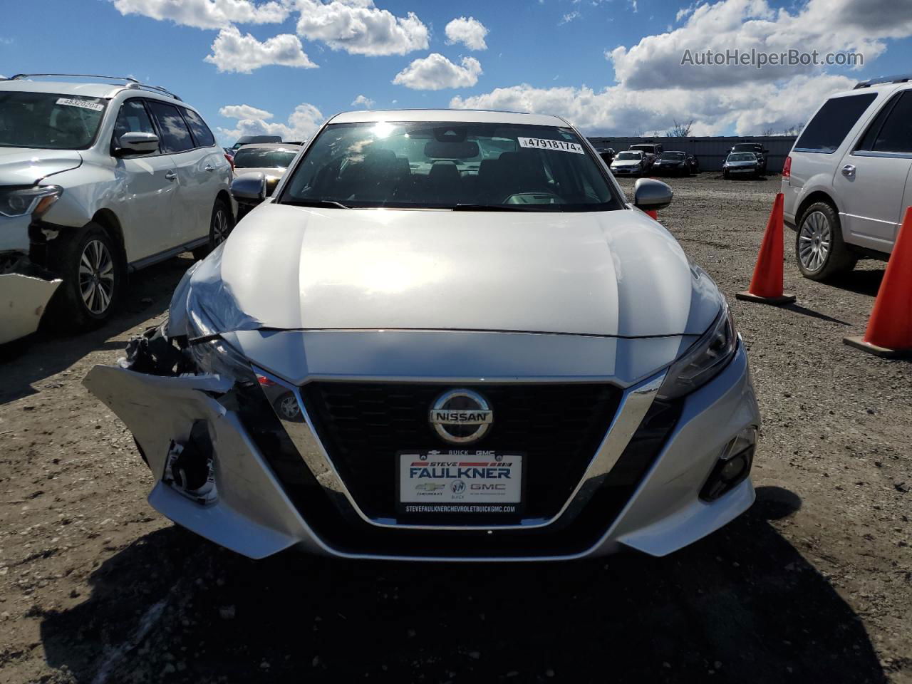 2019 Nissan Altima Sl Серебряный vin: 1N4BL4EV8KC252243