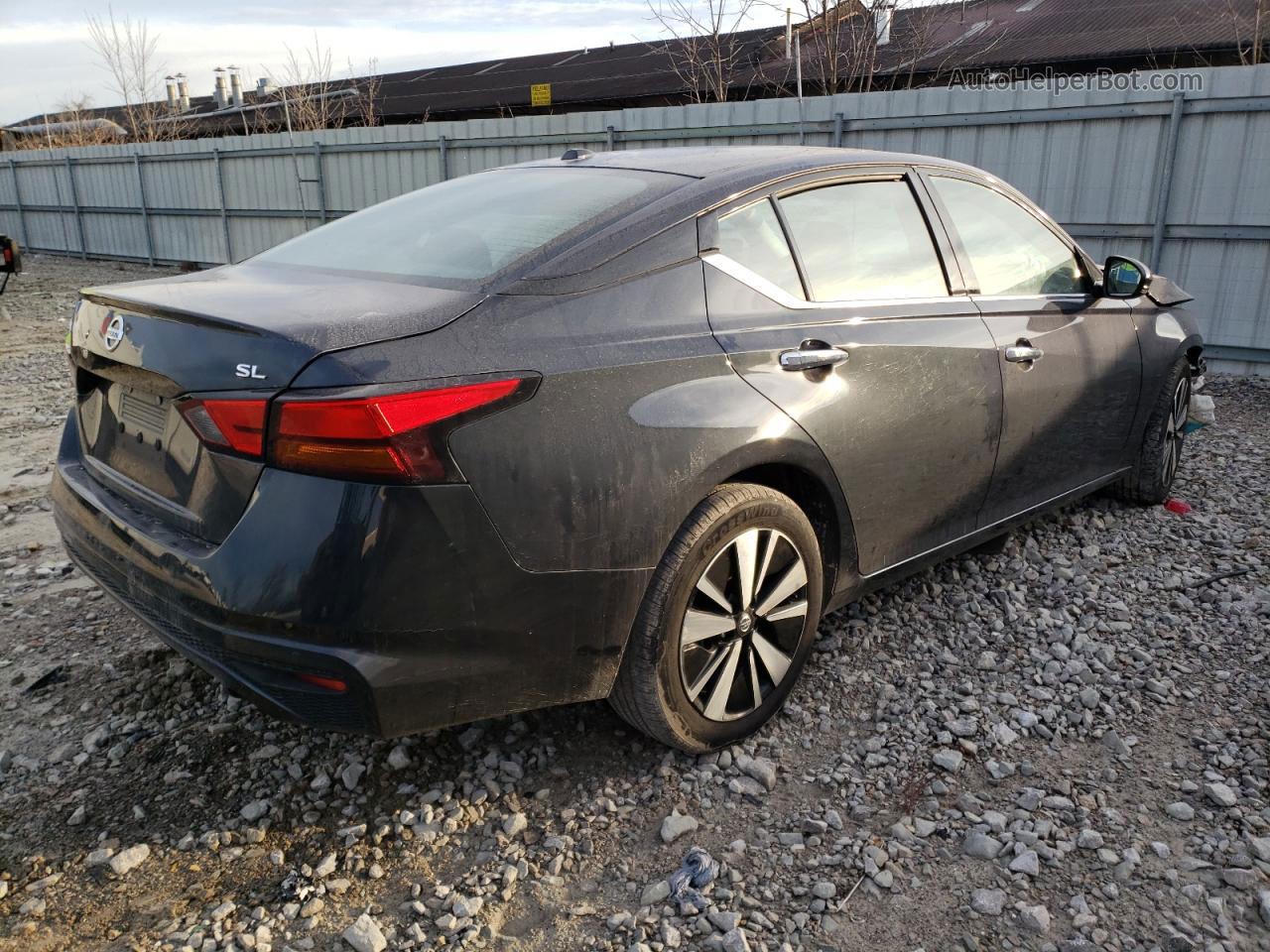 2020 Nissan Altima Sl Черный vin: 1N4BL4EV8LC228946